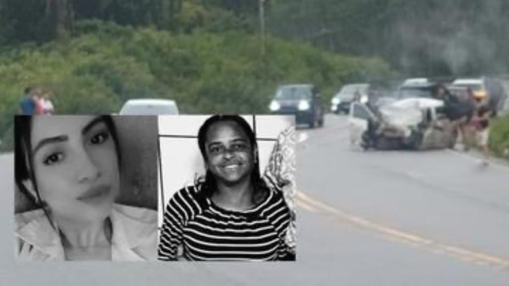 Mãe e filha morrem em grave acidente entre carro e caminhão na BR-282