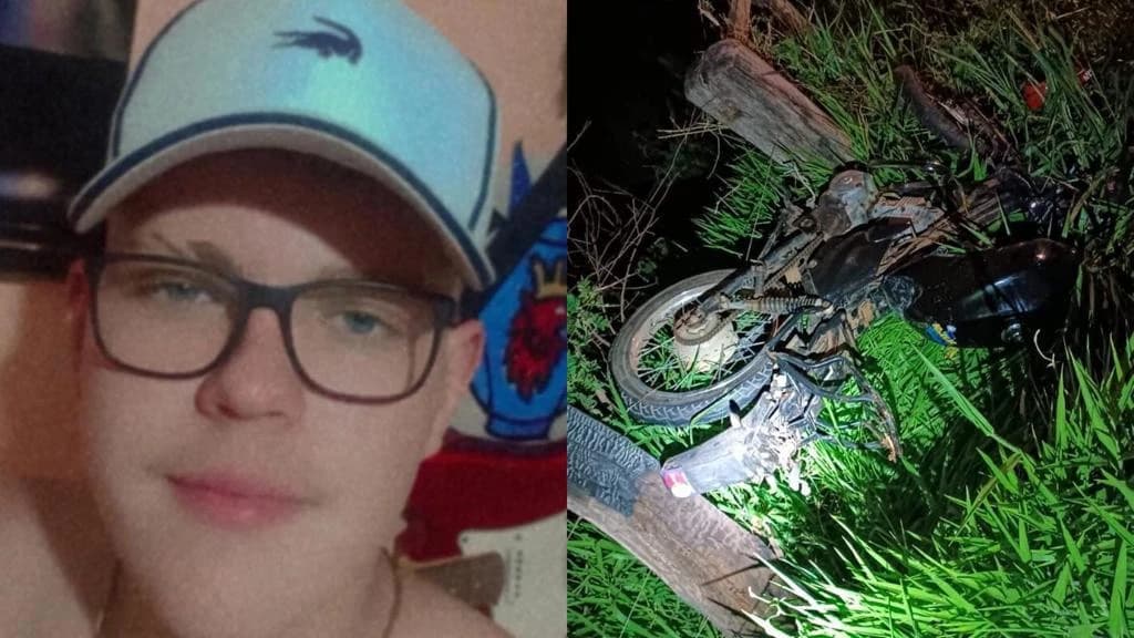 Motociclista de 18 anos morre em grave acidente na SC-156
