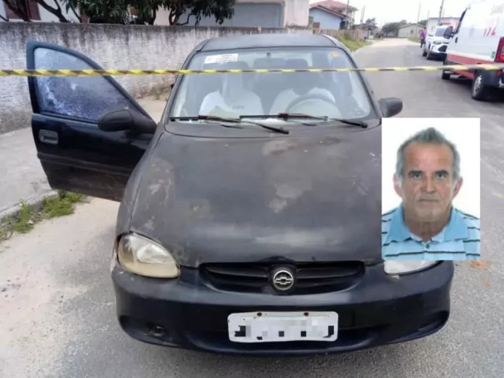 Idoso é morto a tiros na saída de posto de saúde em SC