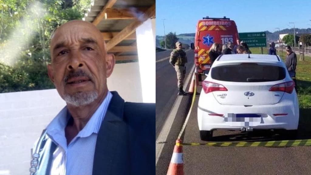 Corpo de homem é encontrado dentro de veículo às margens da BR-282 em SC