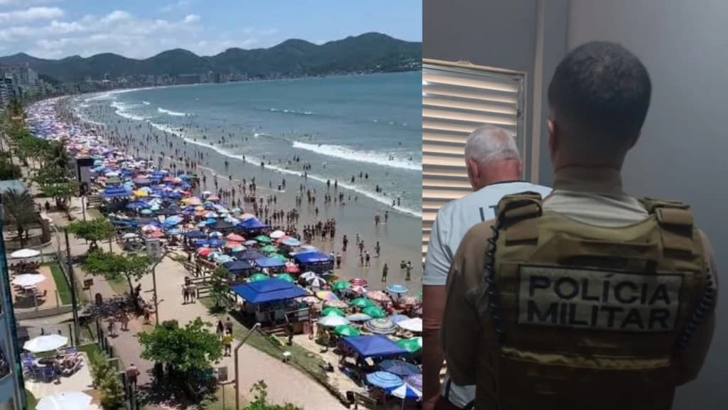 Pedófilo é preso em flagrante na Meia Praia, em Itapema