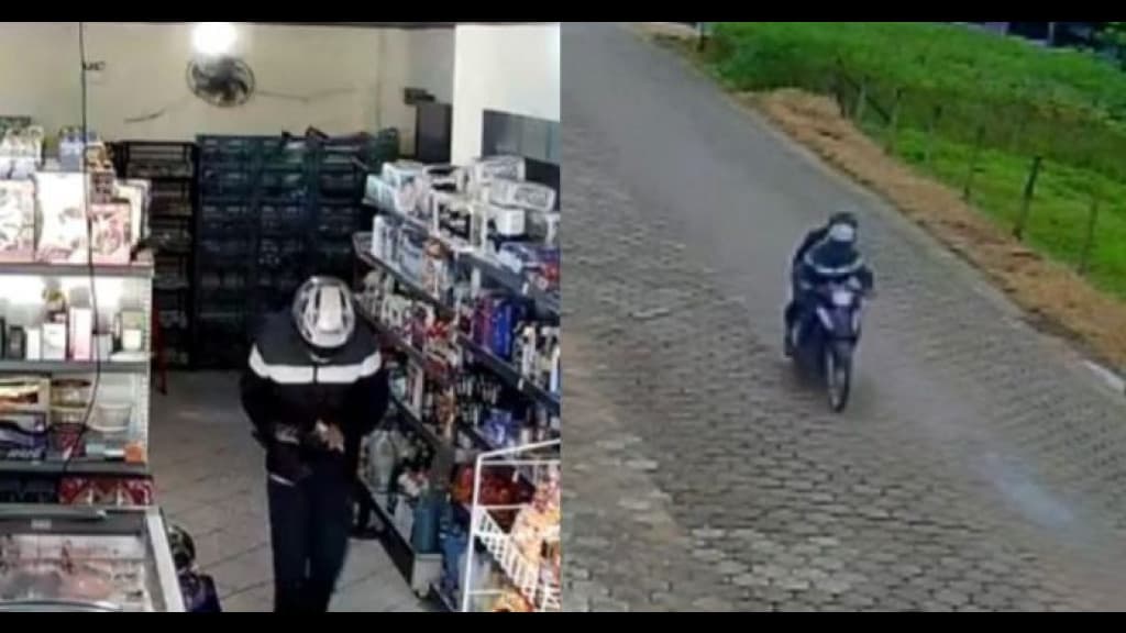 Funcionária de mercado é ameaçada com faca durante assalto em São João Batista