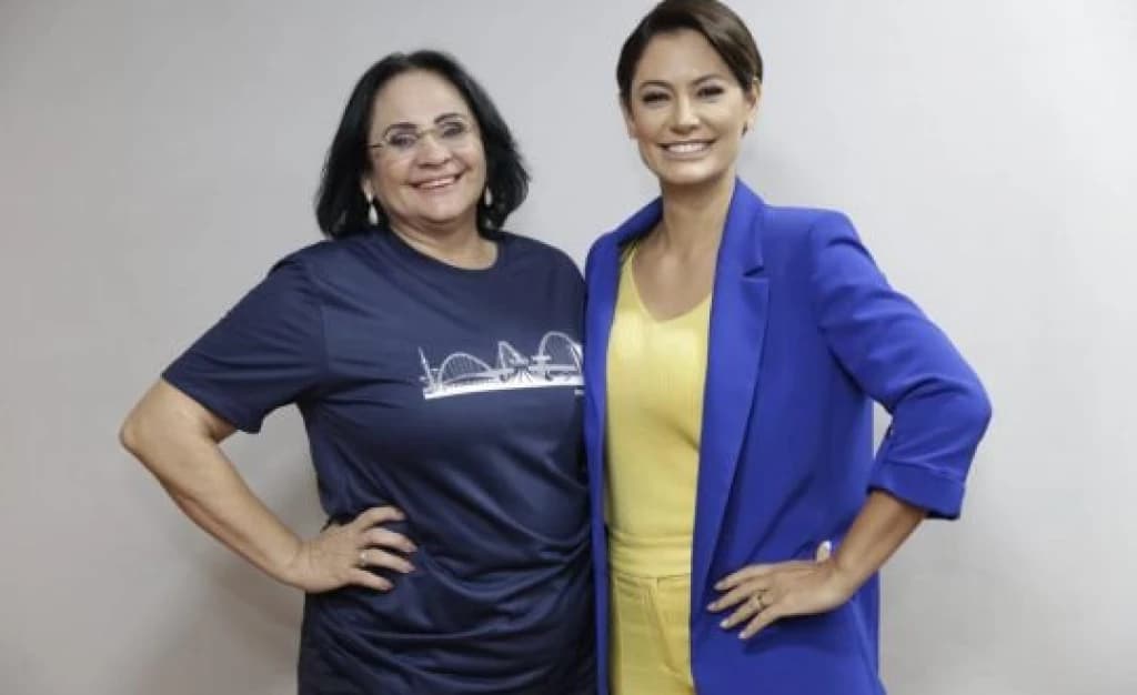 Michelle Bolsonaro e Damares estarão em Santa Catarina na segunda (24)