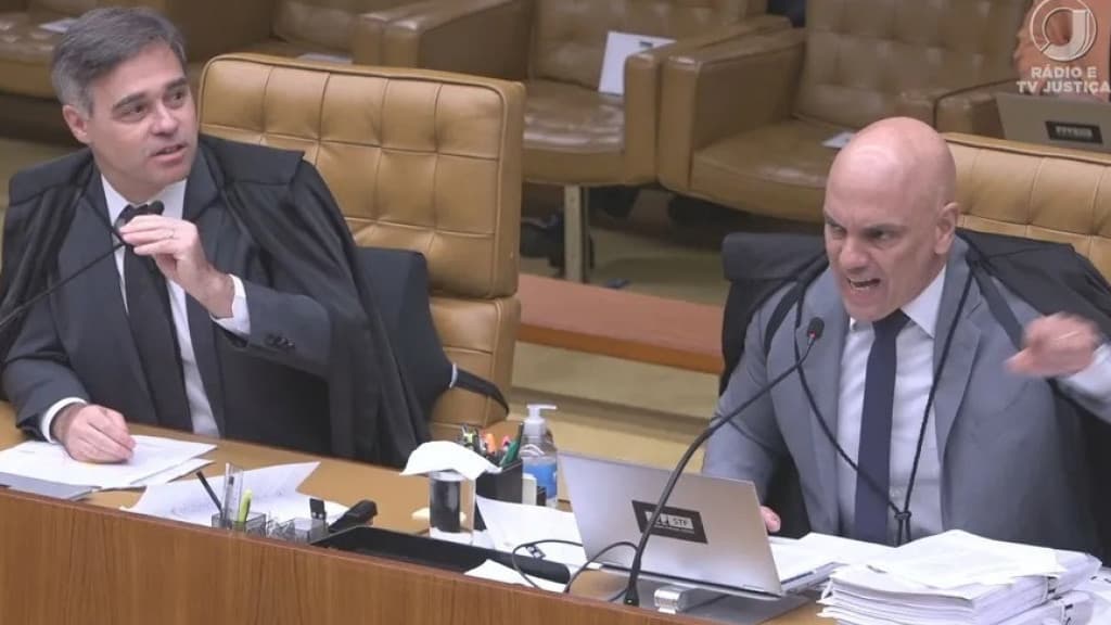 VÍDEO: Moraes e Mendonça entram em confronto no STF