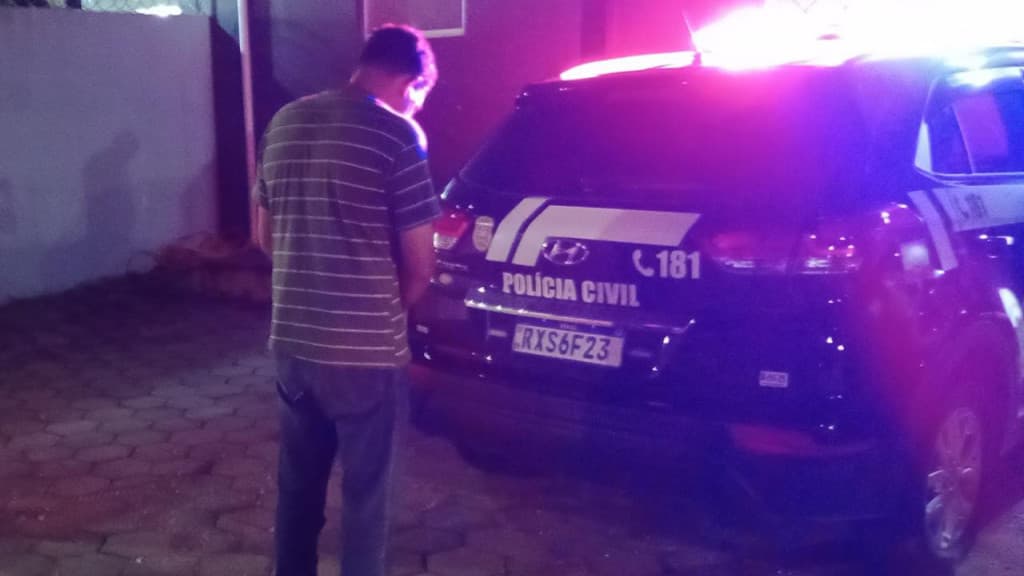 Com medo dos moradores de Tijucas, estuprador se entrega na delegacia