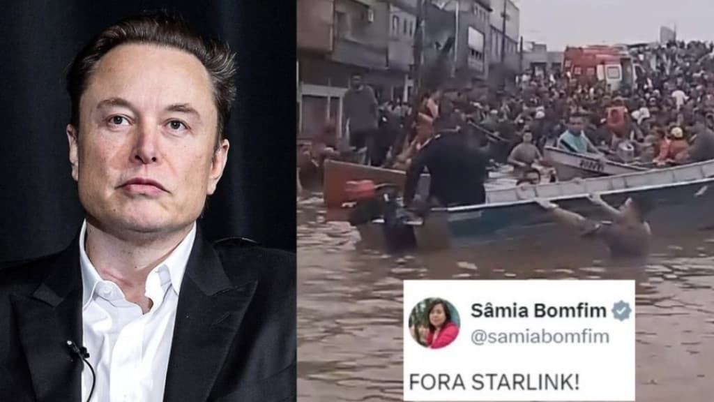 URGENTE: Elon Musk anuncia doação de 1 mil antenas Starlink para conectar cidades gaúchas