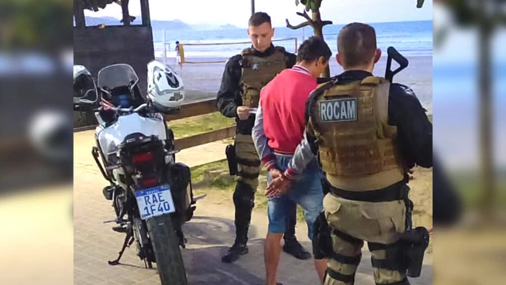 BOMBINHAS: Foragido é preso no Canto Grande