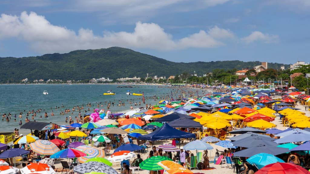 Temperaturas atingem quase 40°C em Santa Catarina