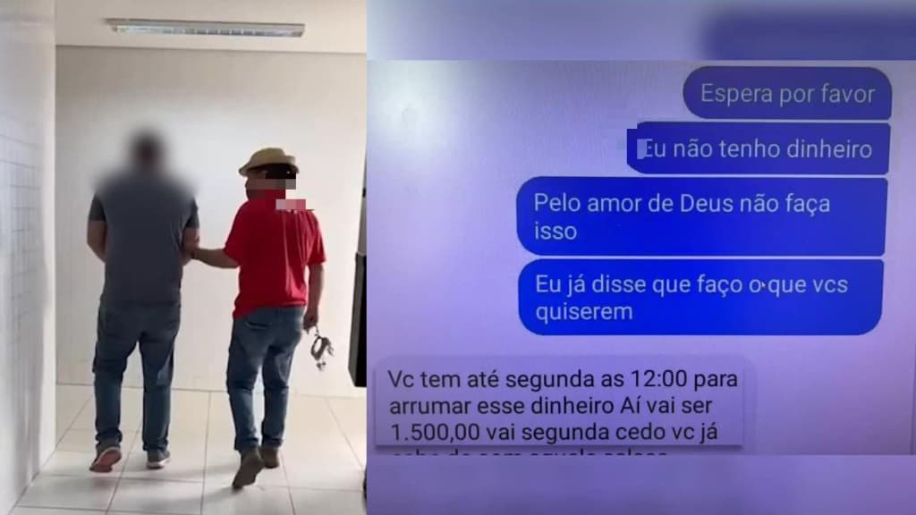 Homem é preso acusado de criar perfis falsos na internet e extorquir a própria esposa