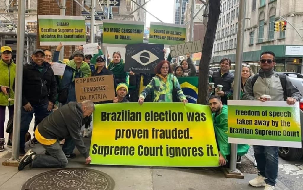 Ministros do STF reagem após protestos: “discursos lunáticos e histéricos”
