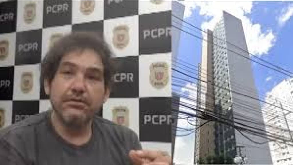 Homem que cortou corda de trabalhador em prédio passa mal na cadeia e morre no hospital