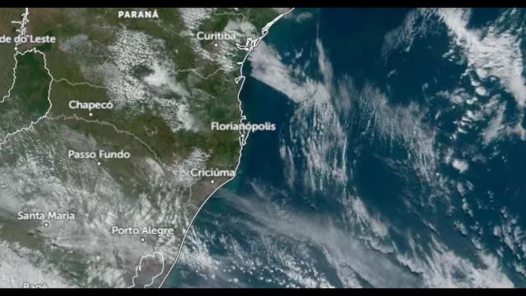 Novo ciclone chega a Santa Catarina nesta quarta (26)