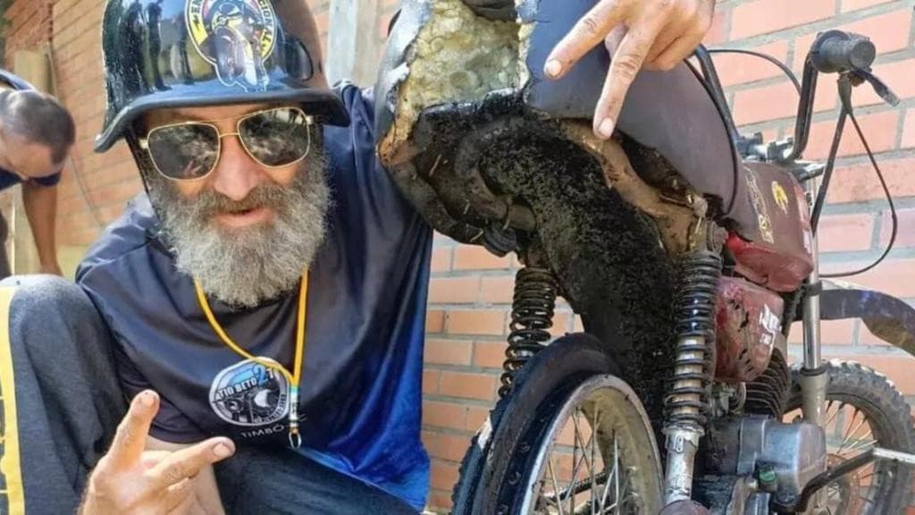 Morre o motociclista “Velho da RX” um grande defensor dos motoboys nas redes sociais