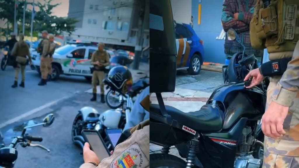 “Sem randandandan”: Balneário Camboriú tem operação da PM contra motos barulhentas
