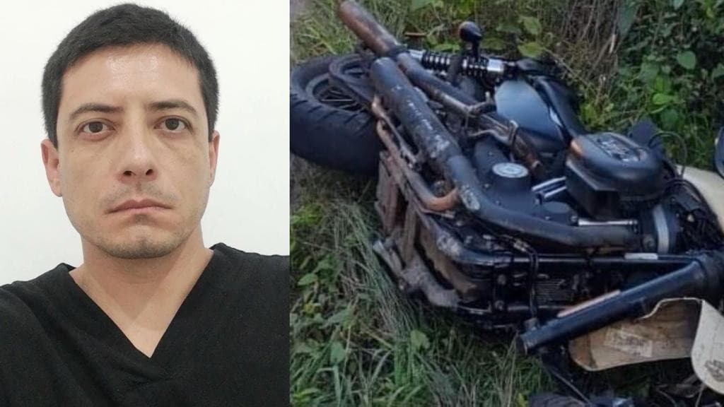 Médico de SC morre após colidir  Harley Davidson com caminhão no RS