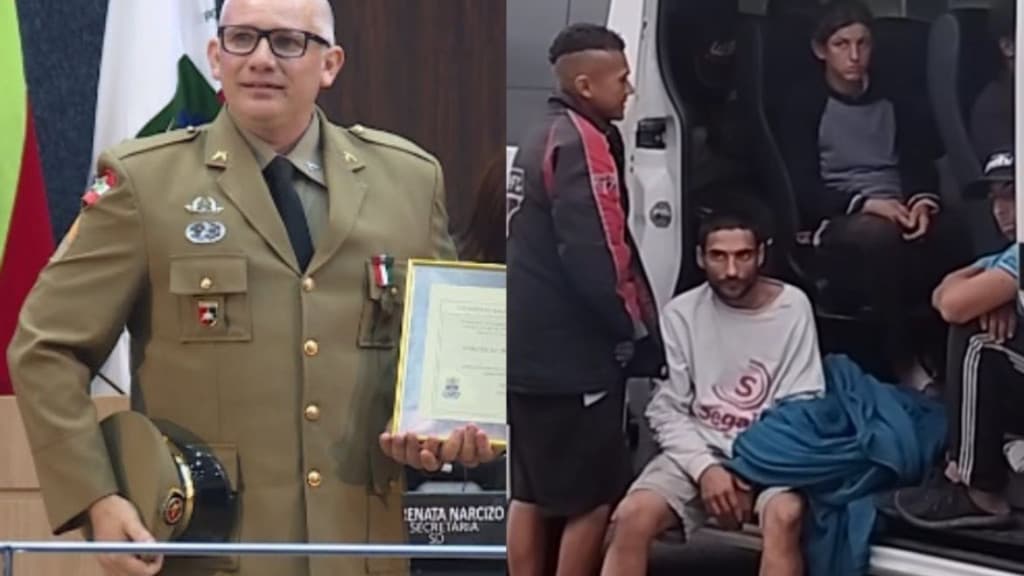 PM que comandou operação contra moradores de rua em Itajaí é preso