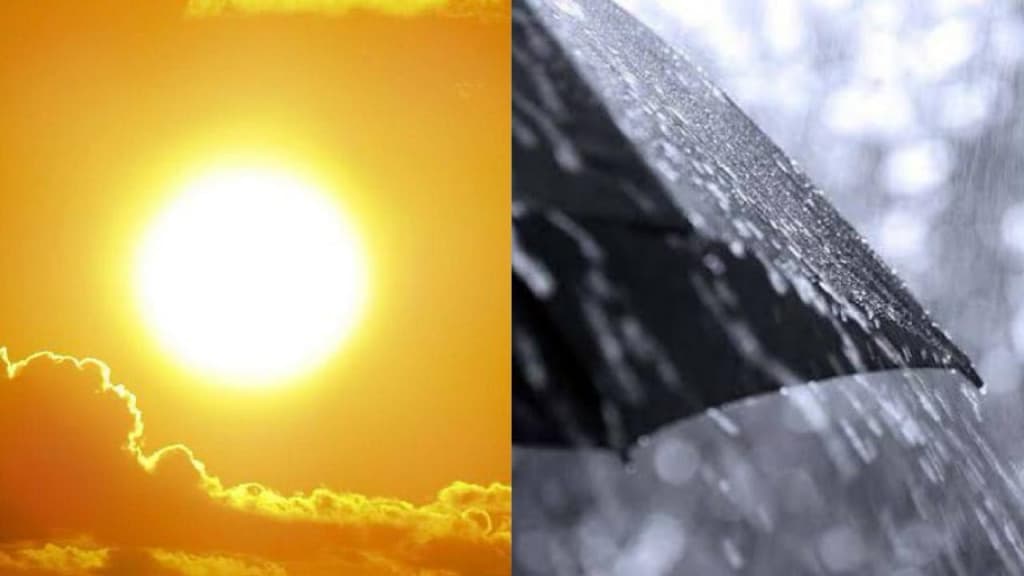 Temperaturas altas e chuva marcam o tempo em SC