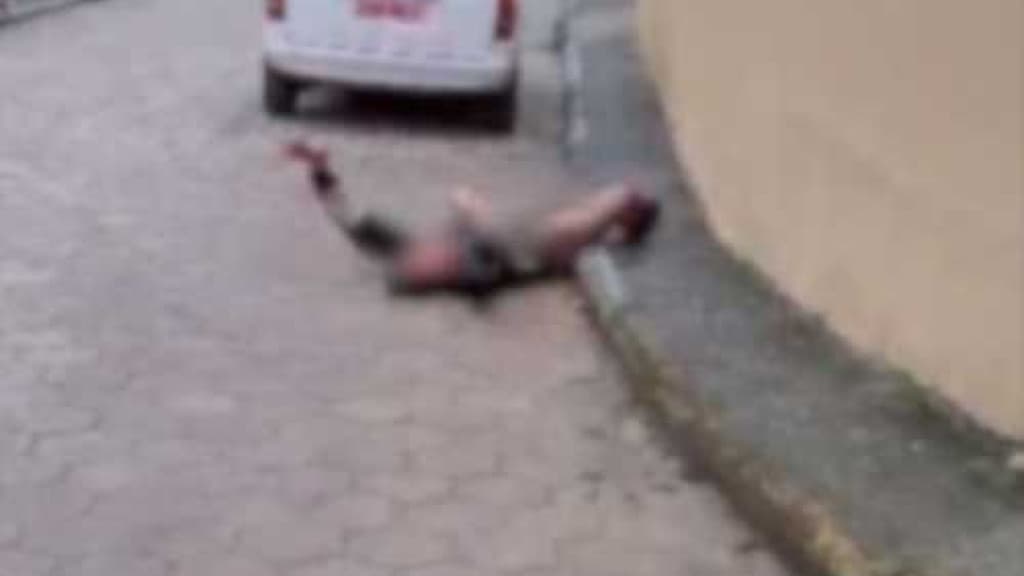 Policiais são chamados para conter homem seminu em surto psicótico em Itapema