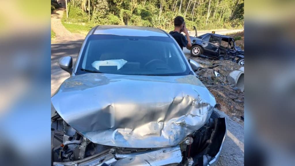 Acidente na SC-110 deixa nove feridos em Jaraguá do Sul