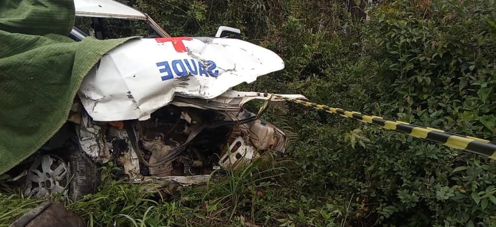 Médico morre em grave acidente envolvendo quatro veículos na SC-114