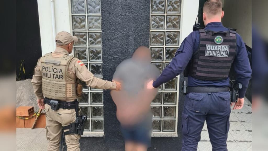 Estuprador é preso após arrastar mulher para o mato em Rio do Sul