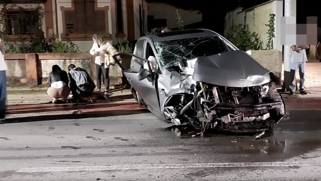 Acidente deixa homem gravemente ferido em Tijucas