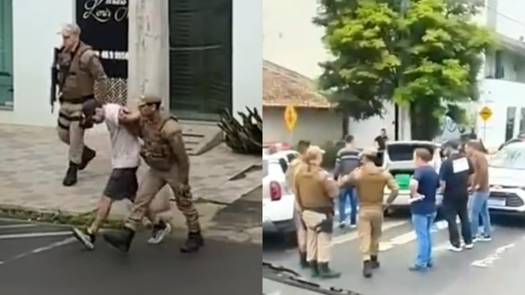 Traficante é preso aos gritos de “bem feito”, “mão na cintura” e “tá forradinho”