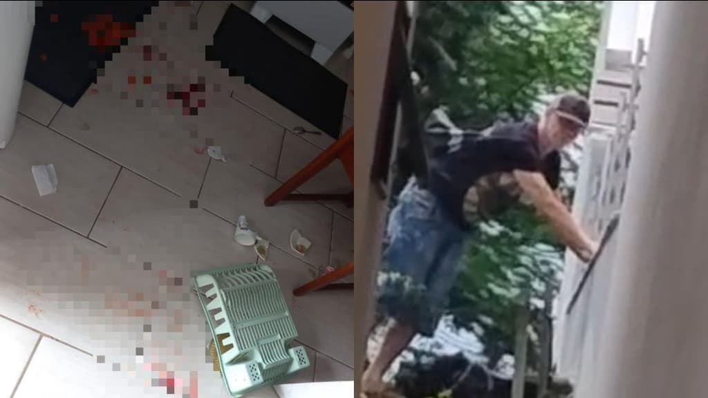 VÍDEO: Idosa de 79 anos é violentamente atacada por ladrão dentro de casa