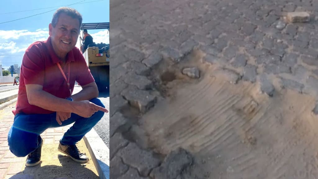 Prefeitura quer acabar com o problema dos buracos nas rótulas do Mata Atlântica