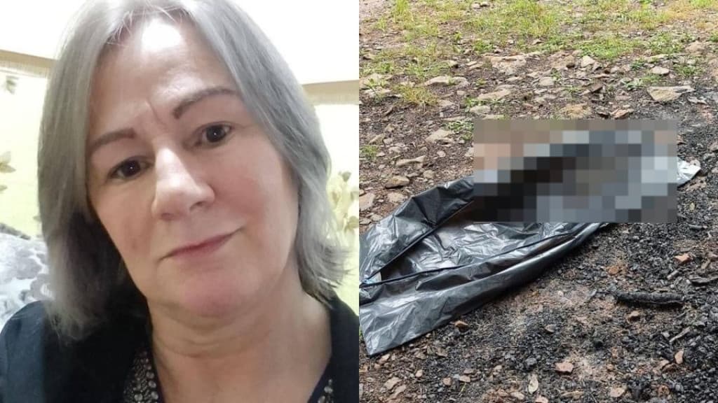 Mulher tem corpo carbonizado e jogado em rio pelo companheiro em SC
