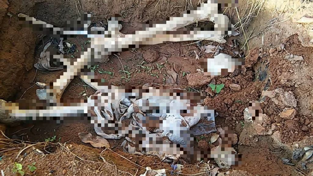 Ossos são encontrados em terreno de residência