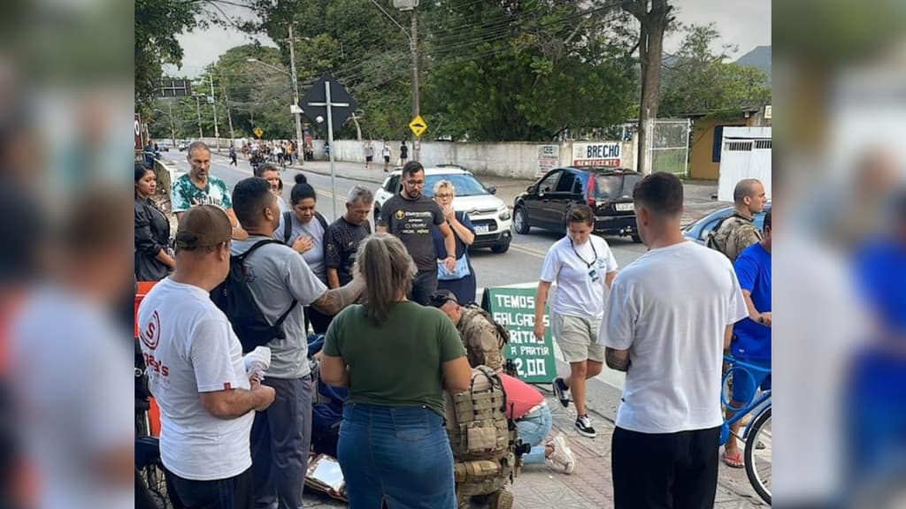 Menino de 3 anos morre atropelado por caminhão próximo de creche, em Florianópolis