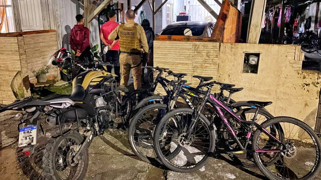 PM desarticula esquema de receptação de bicicletas furtadas em Balneário Camboriú