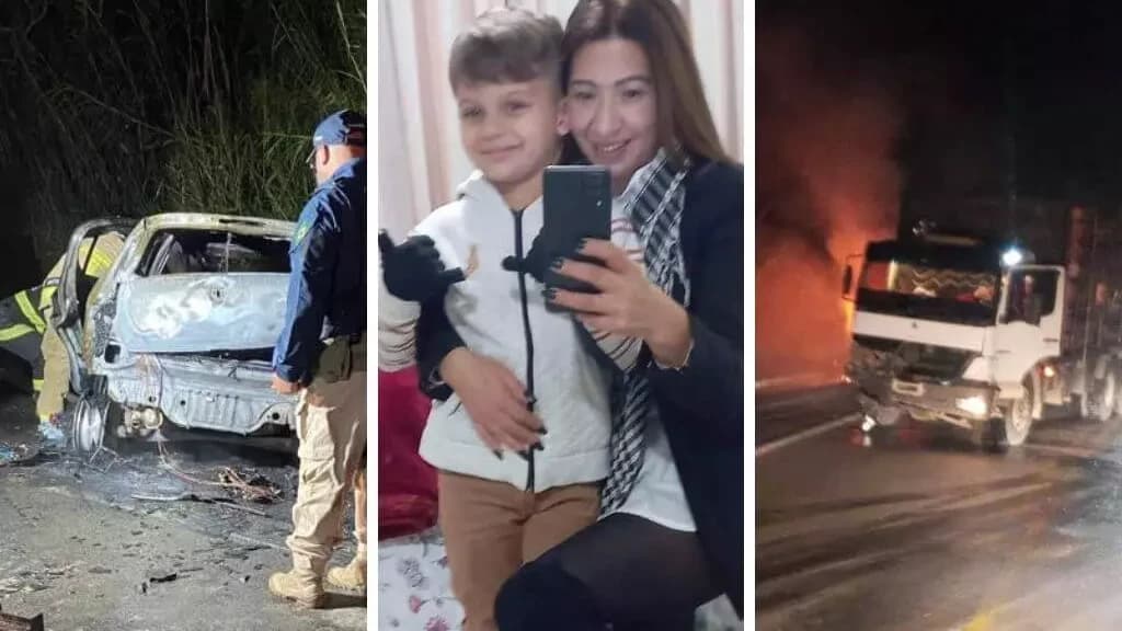 Avó e neto estão entre os mortos em gravíssimo acidente que chocou SC