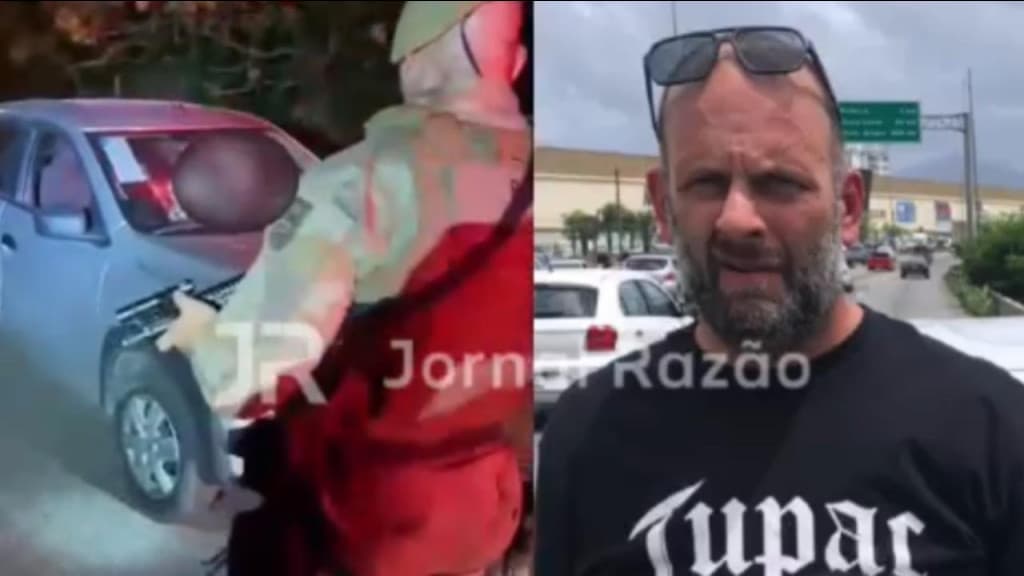 Horas após colocar arma na cabeça de criança, bandido morre em confronto em Florianópolis