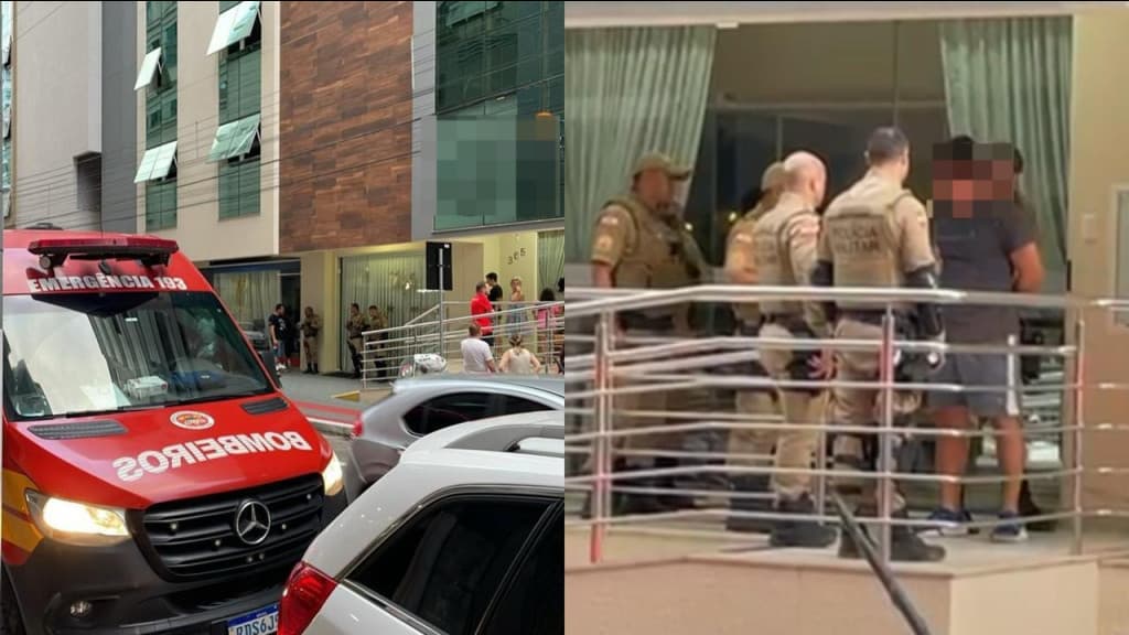 Morador de Itapema dá uma surra em “valentão” que agrediu esposa no meio da rua