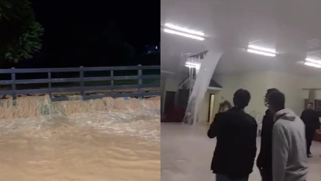 Chuva coloca cidades de SC debaixo d”água nesta sexta-feira