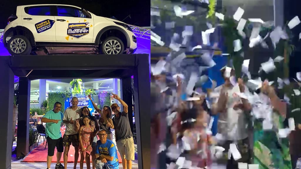 Família de Camboriú ganha carro 0km em sorteio, em Porto Belo