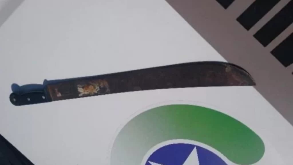 Homem embriagado ameaça vizinha com facão e acaba preso