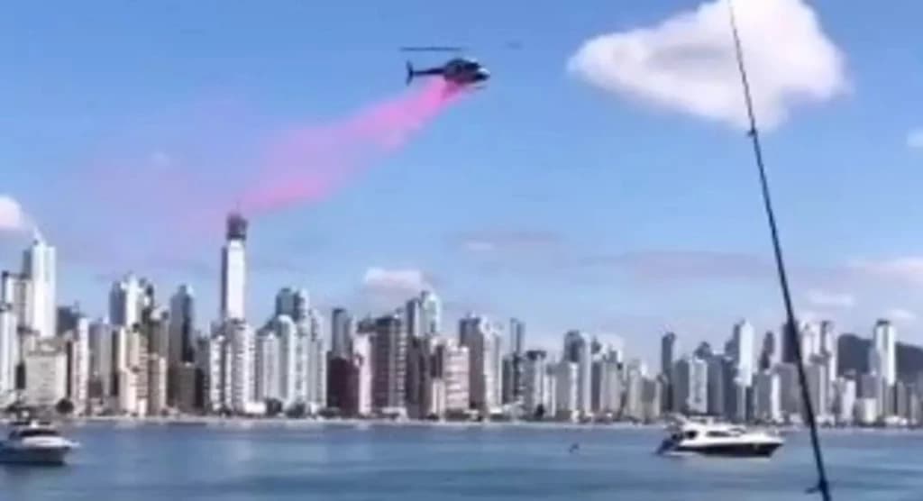 Chá de revelação “de milhões” viraliza em Balneário Camboriú
