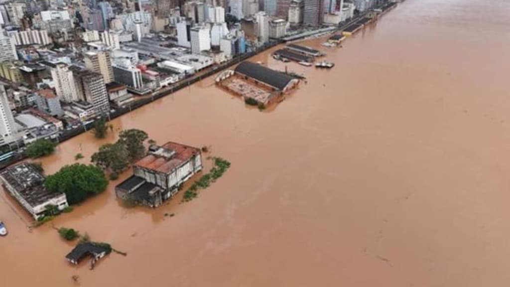 Alerta: Guaíba, no RS, pode atingir novo recorde histórico entre segunda e terça-feira