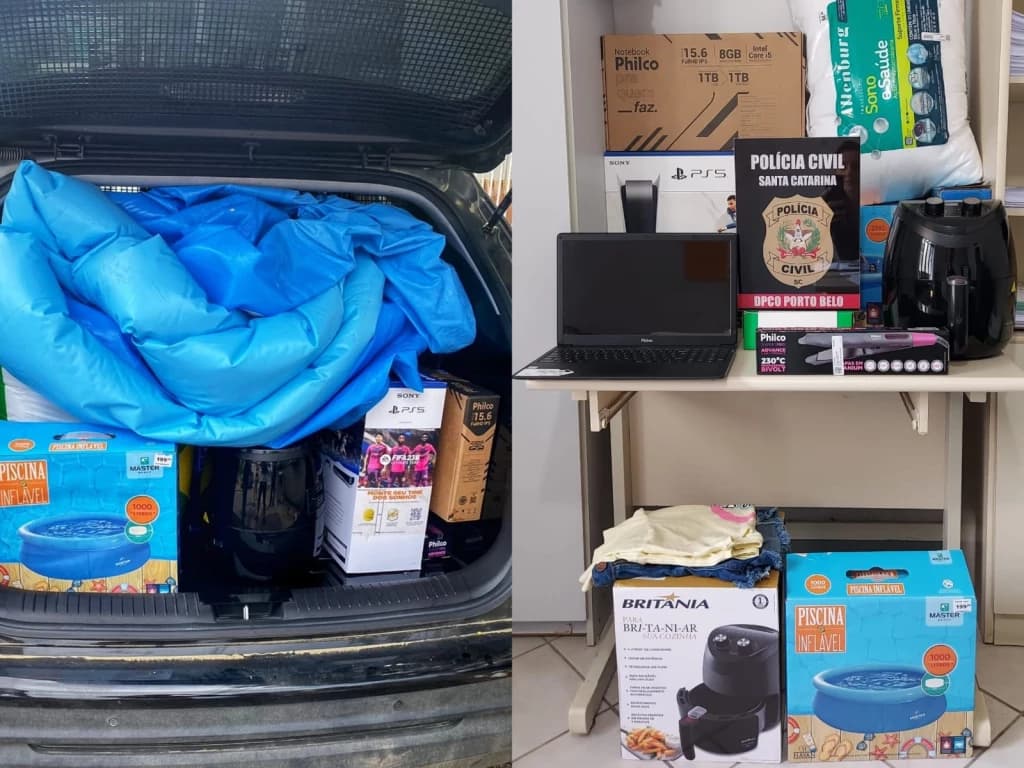 Mulheres furtam cartão de crédito e fazem “a festa” em Porto Belo