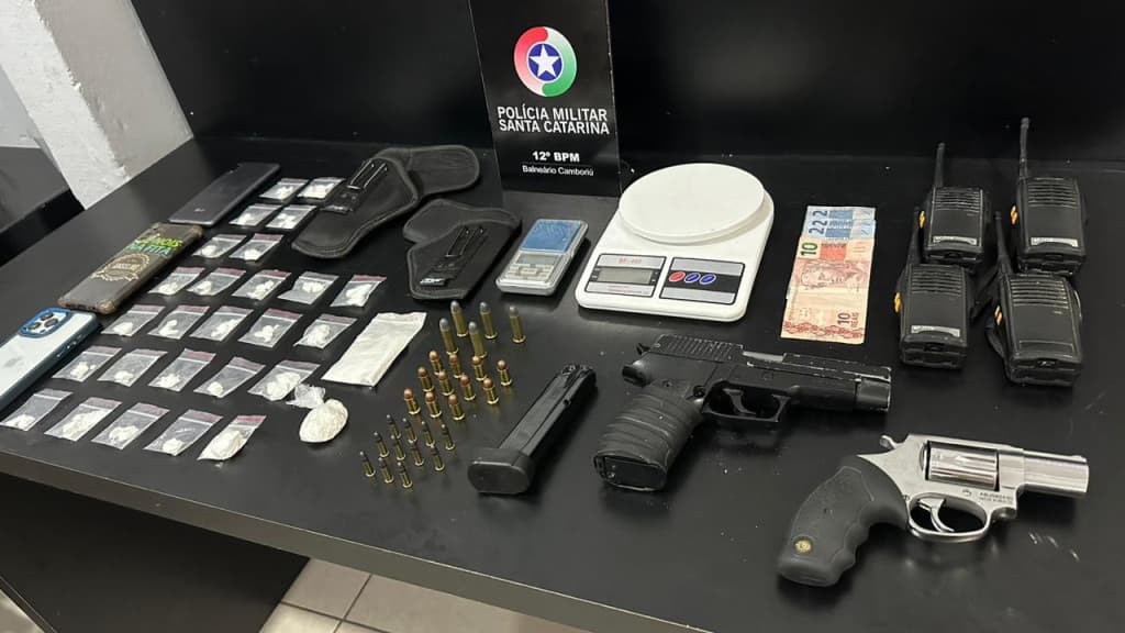 NO ALVO: PM fecha o cerco e captura traficantes armados em Camboriú