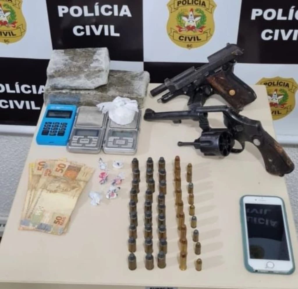 Homem com 92 passagens policial morre em confronto com a PM em SC