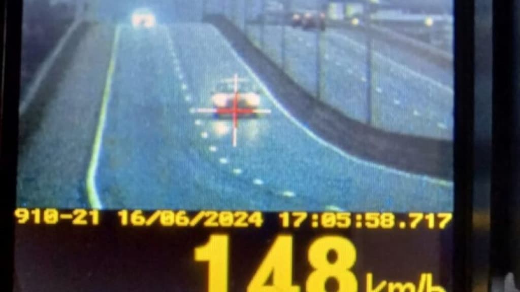Mais de 500 motoristas são multados por excesso de velocidade em três dias na BR-470