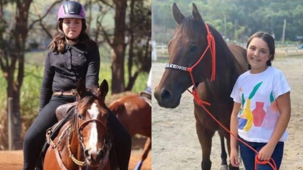URGENTE: “Precisa de um milagre”, diz família de menina de 11 anos que caiu de cavalo