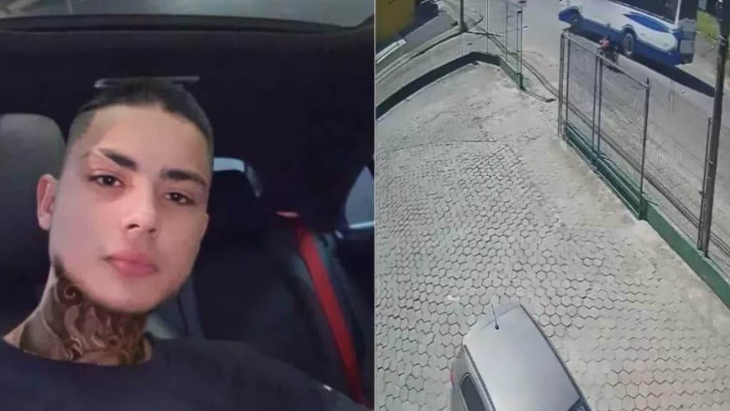 Identificado jovem que morreu após colisão entre moto e ônibus em Joinville
