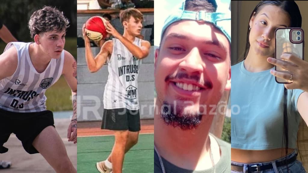 URGENTE: Violenta colisão mata quatro jovens de Santa Catarina no RS
