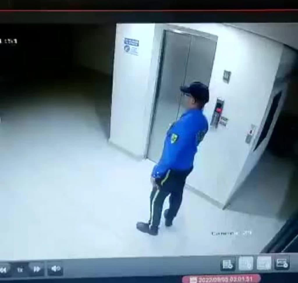 VÍDEO: Vigia foge após bater papo com “fantasma” durante a madrugada