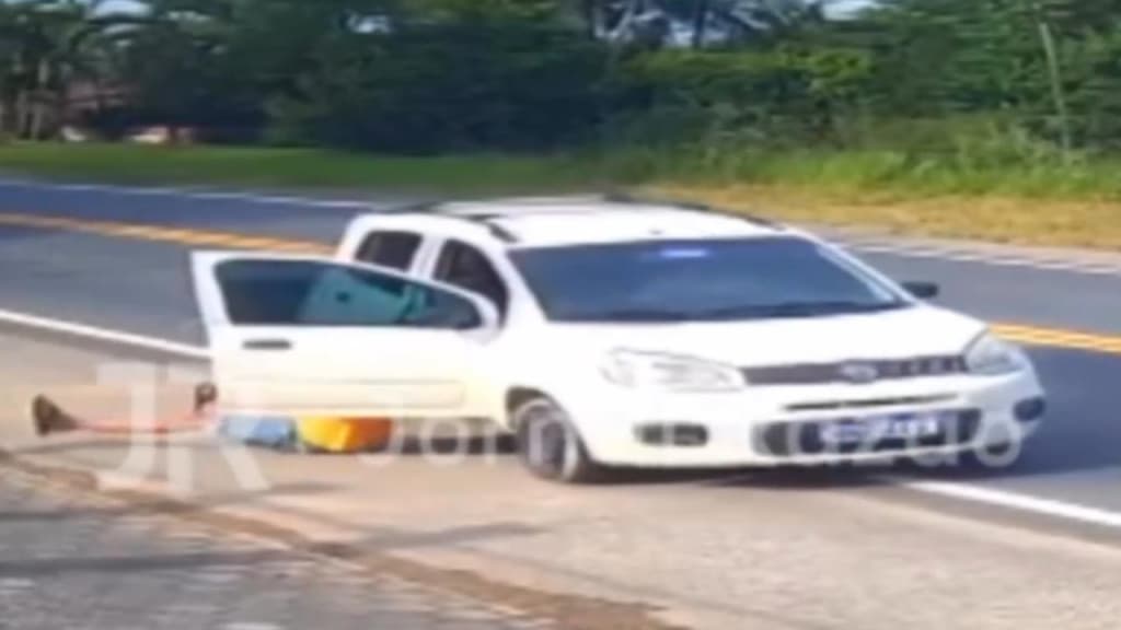 “Muita informação”: casal discute no trânsito e o inesperado acontece, em SC